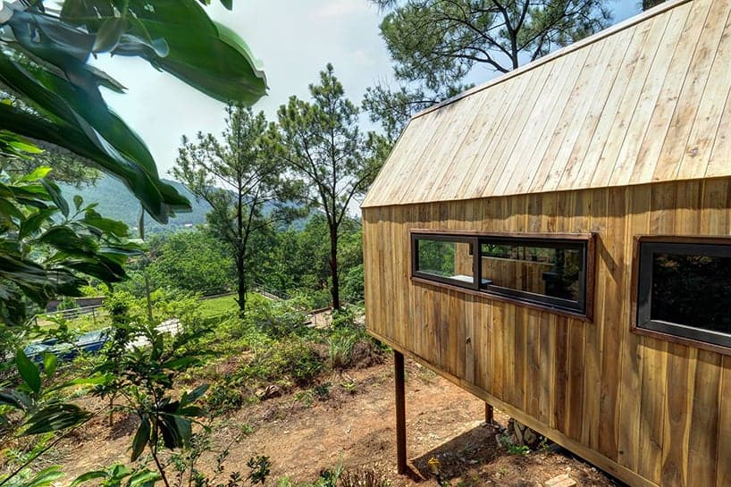 Chu Văn Đông Completed Micro-Dwelling in the Rural Surroundings of Northern Vietnam chu van dong forest house 10