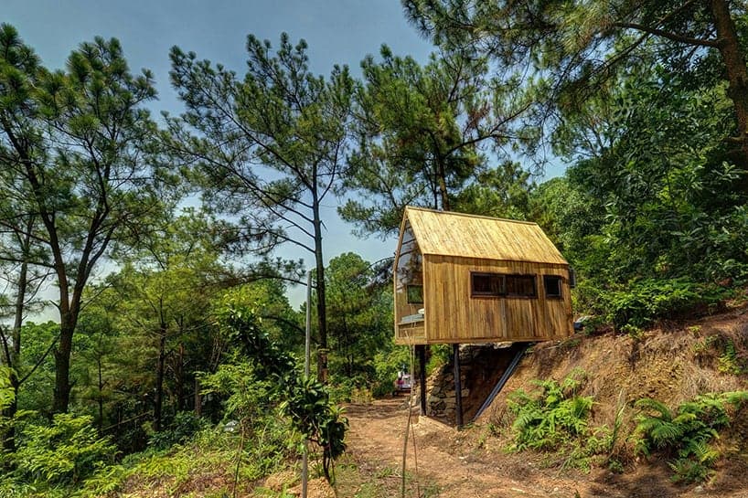 Chu Văn Đông Completed Micro-Dwelling in the Rural Surroundings of Northern Vietnam chu van dong forest house 3