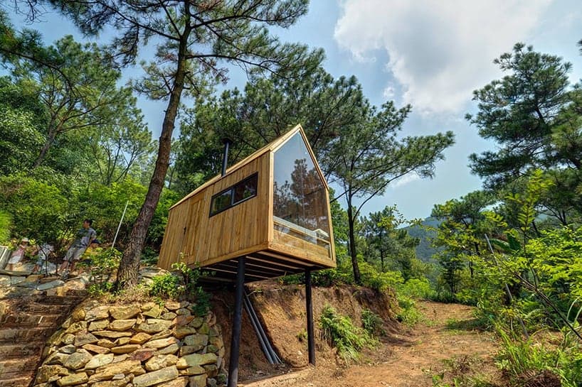 Chu Văn Đông Completed Micro-Dwelling in the Rural Surroundings of Northern Vietnam chu van dong forest house 5