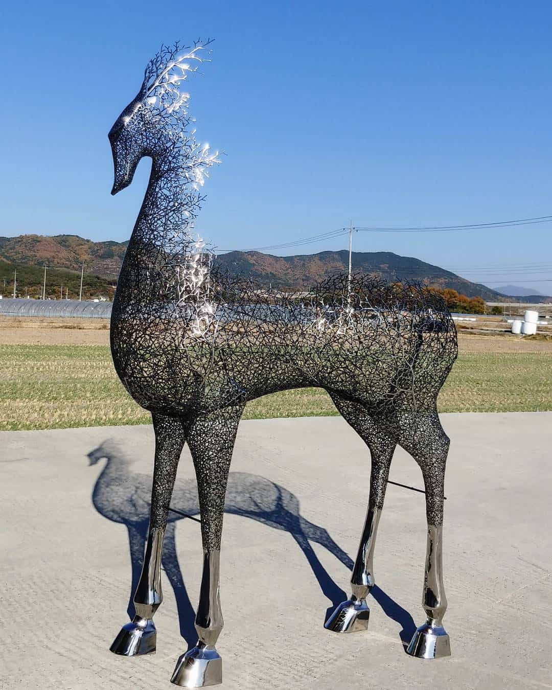 ЕДИНСТВО зверя и металла | Kang Dong Hyun | | Скульптуры 