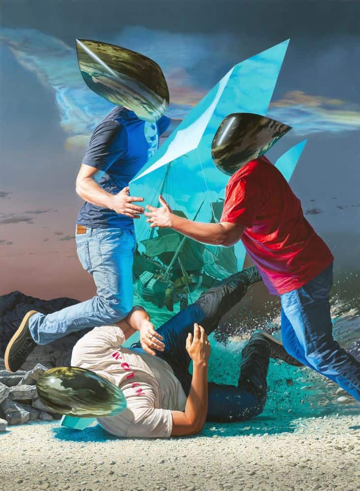 Jean-Pierre Roy’s Geometric and Stirring Scenes