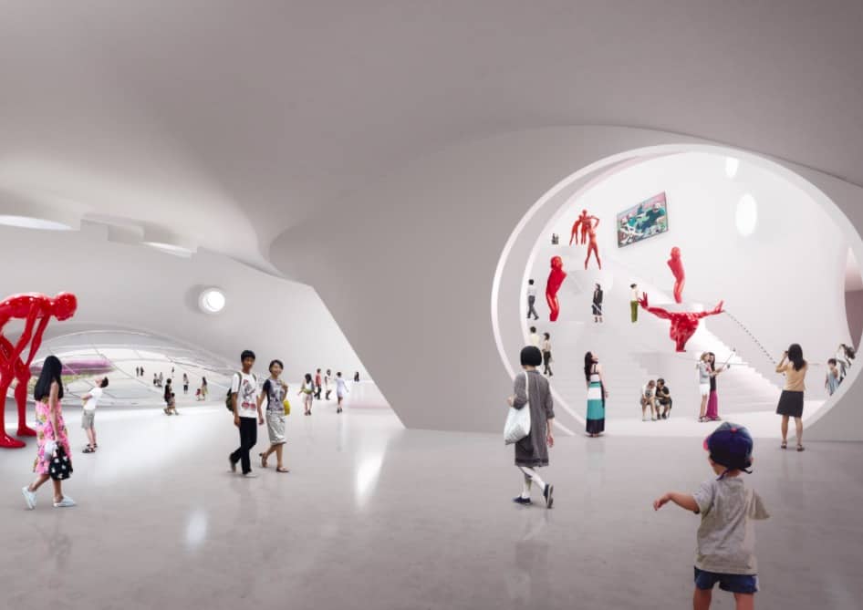 mvrdv proposal taoyuan museum of art 3