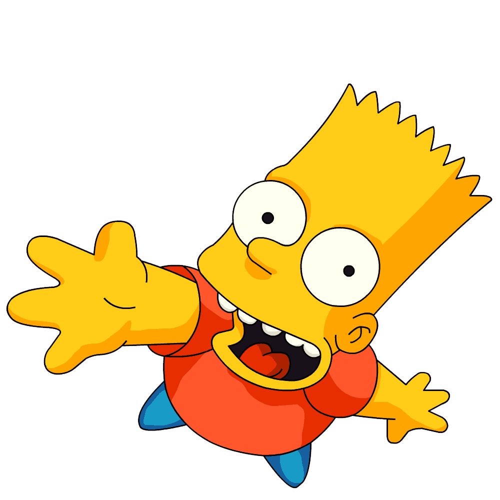 the simpsons clipart bart simpson 10