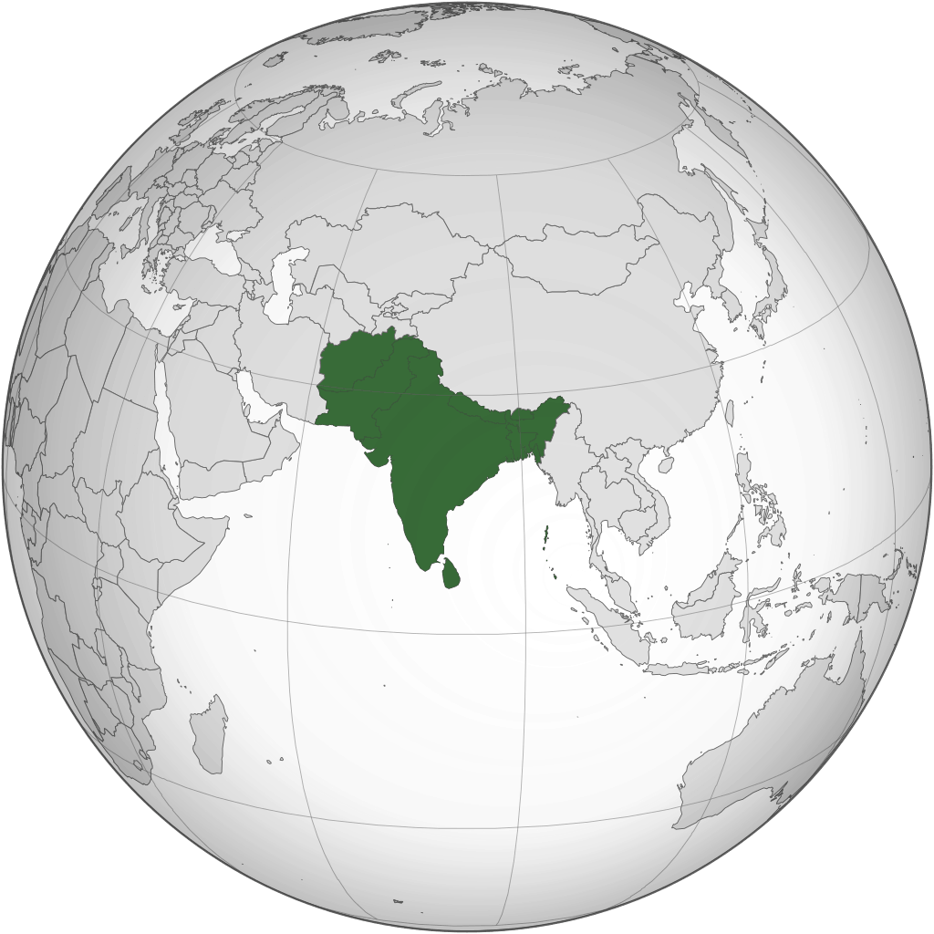 1024px South Asia orthographic projection.svg