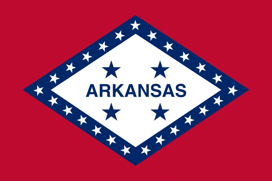 Flag of Arkansas 1923.svg