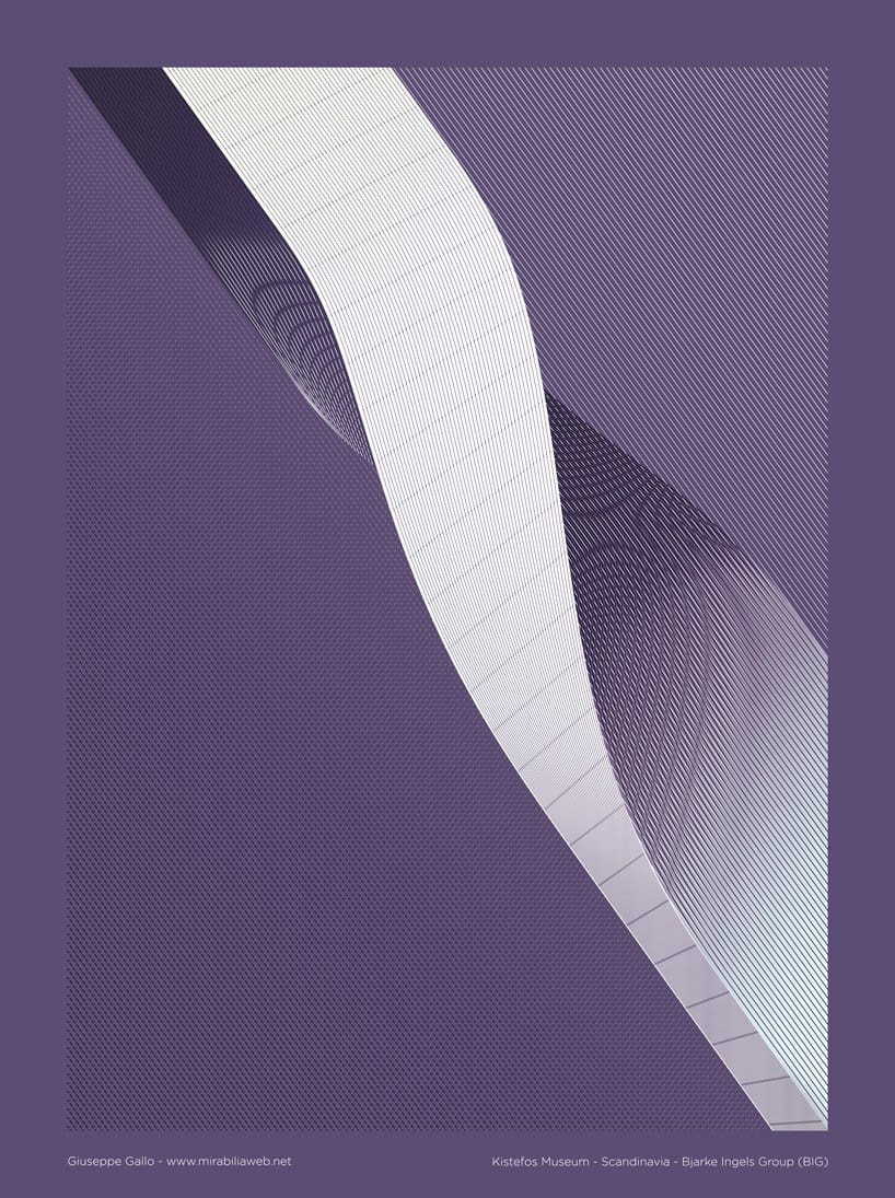 These Nine Posters Illustrate the Language of Bjarke Ingels' Projects