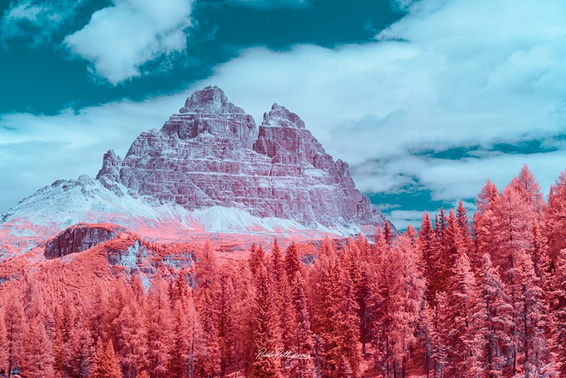 Discover the Dolomites Through an Infrared Lens of Paolo Pettigiani