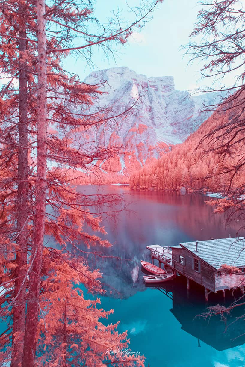 Discover the Dolomites Through an Infrared Lens of Paolo Pettigiani