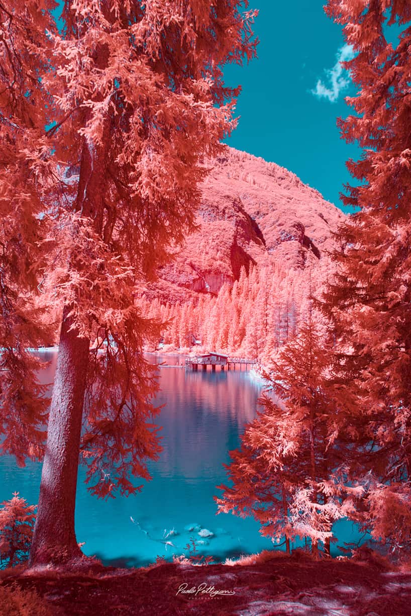 Discover the Dolomites Through an Infrared Lens of Paolo Pettigiani