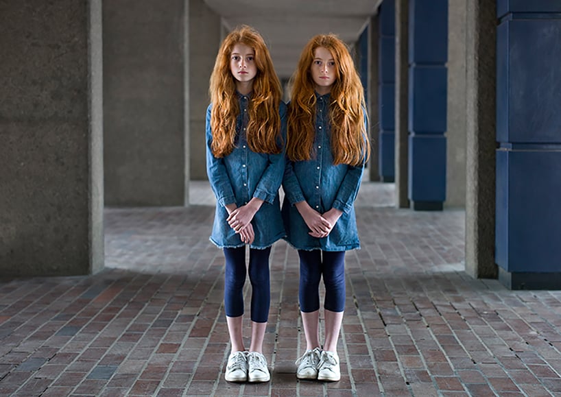 Peter Zelewski Photographs of Identical Twins Explores How Alike They Really Are