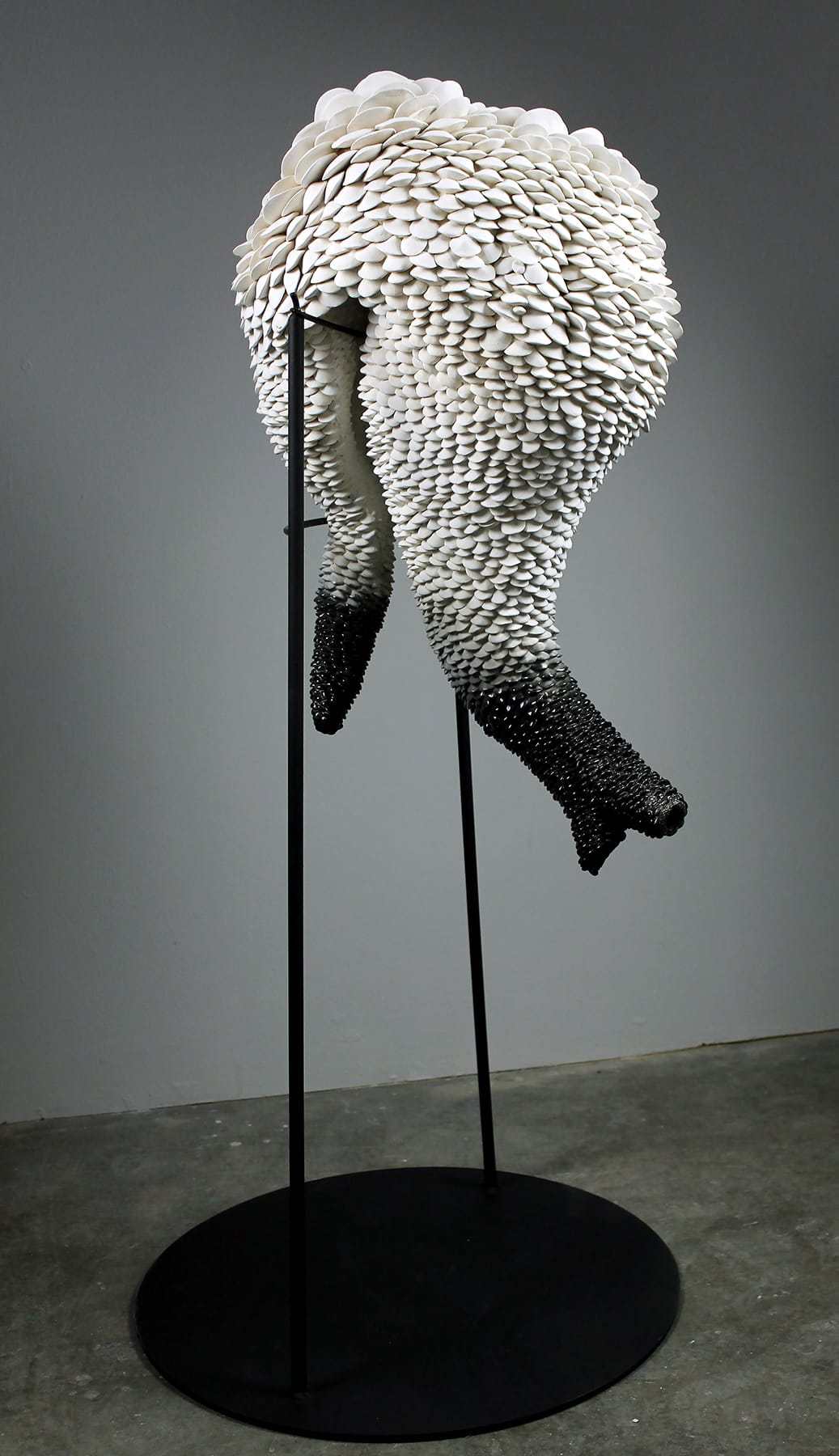Otherworldly Biomorphic Ceramic Sculptures by Sara Catapano