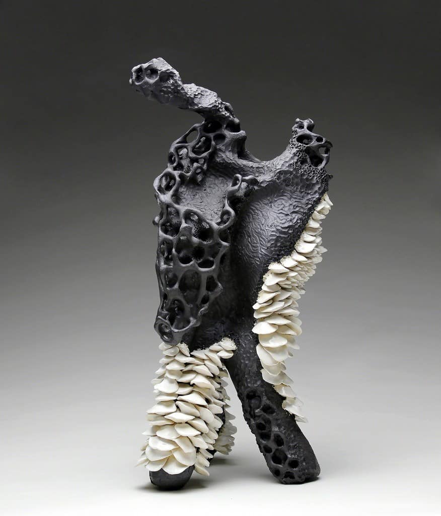 Otherworldly Biomorphic Ceramic Sculptures by Sara Catapano