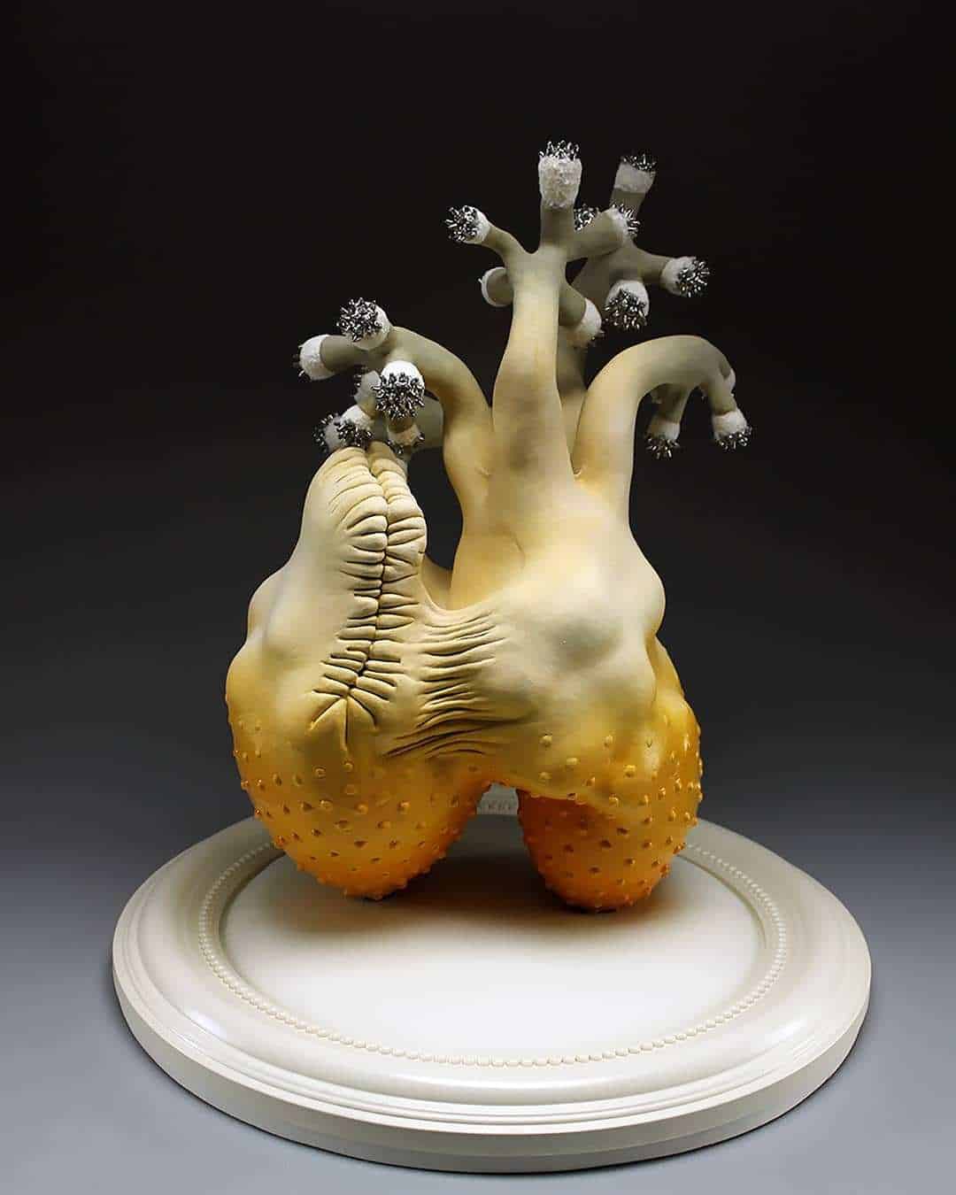sara catapanos biomorphic ceramic sculptures 9