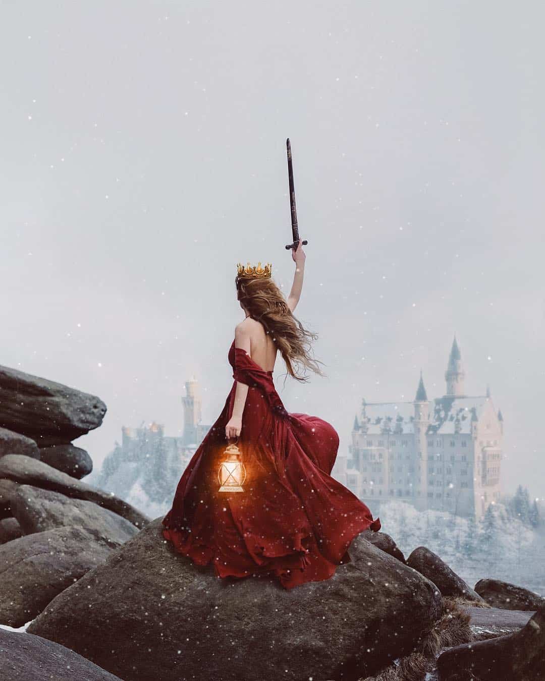 Quirky And Divine Self-Portraits By Rosie Hardy