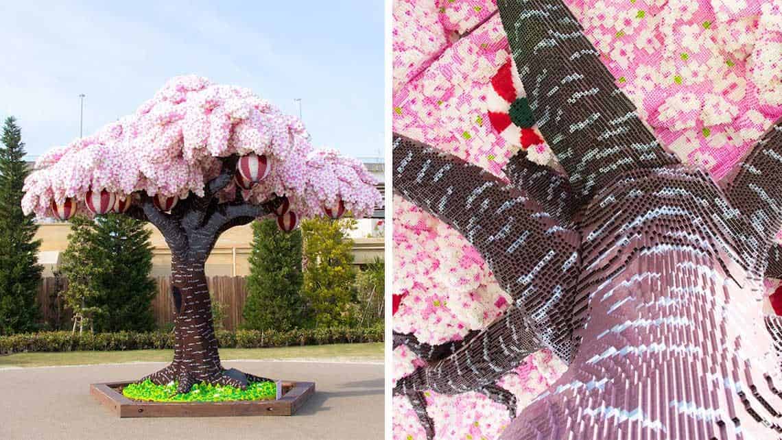 This Incredibly Beautiful Cherry Blossom Tree Is Made Entirely Of Lego ...