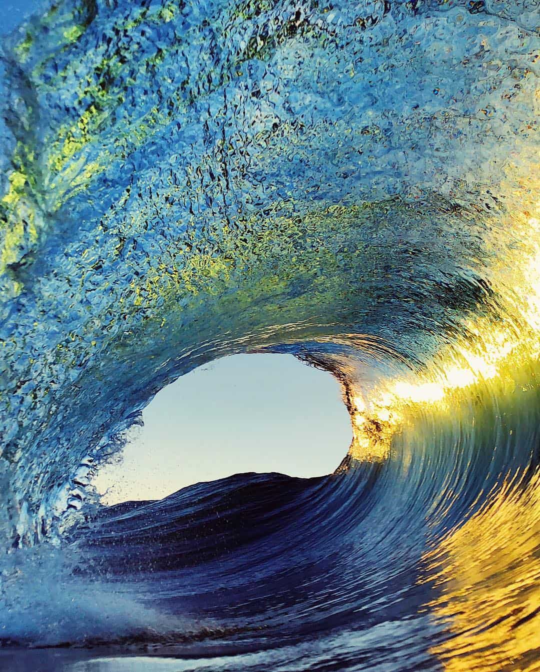 These Kaleidoscopic Images of Wave Breaks Were Shot on iPhone