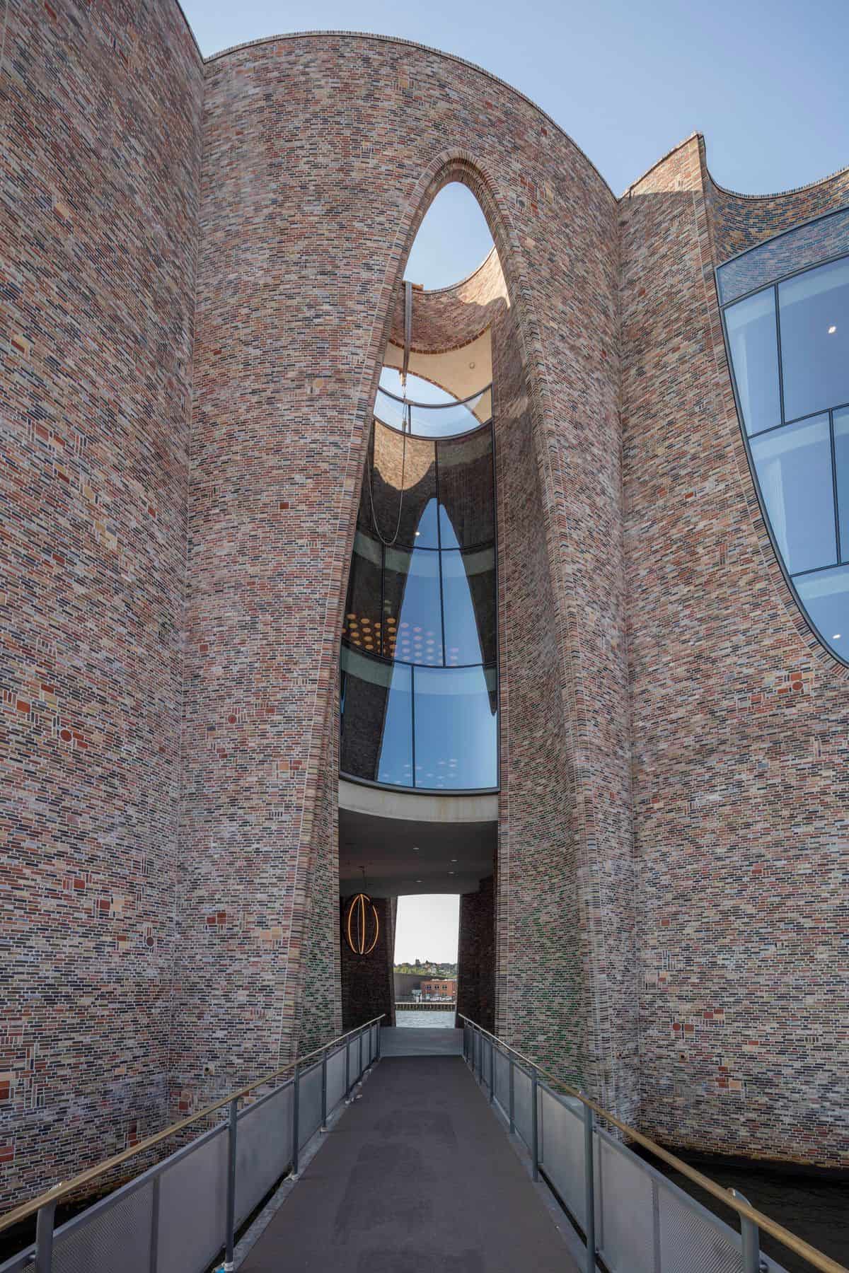 Olafur Eliasson's Recent Structure Only Accessible by Footbridge in a Danish Fjord