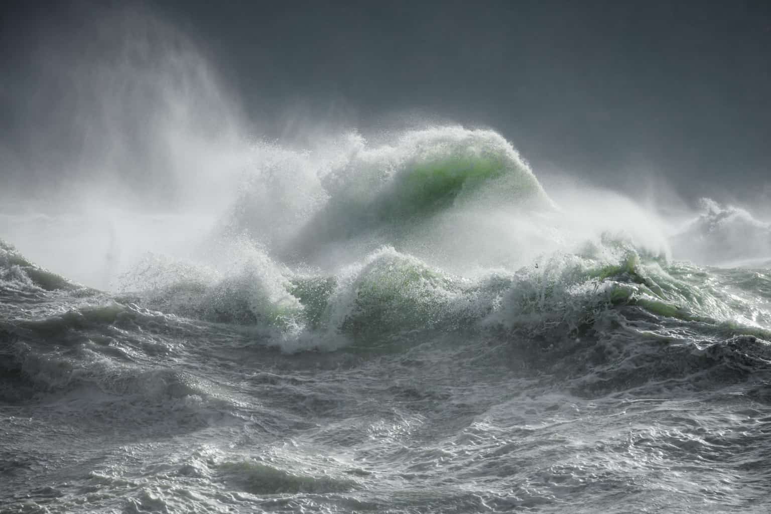 Mythical Creatures from Homer’s Odyssey Formed Out of The Waves by Rachael Talibart