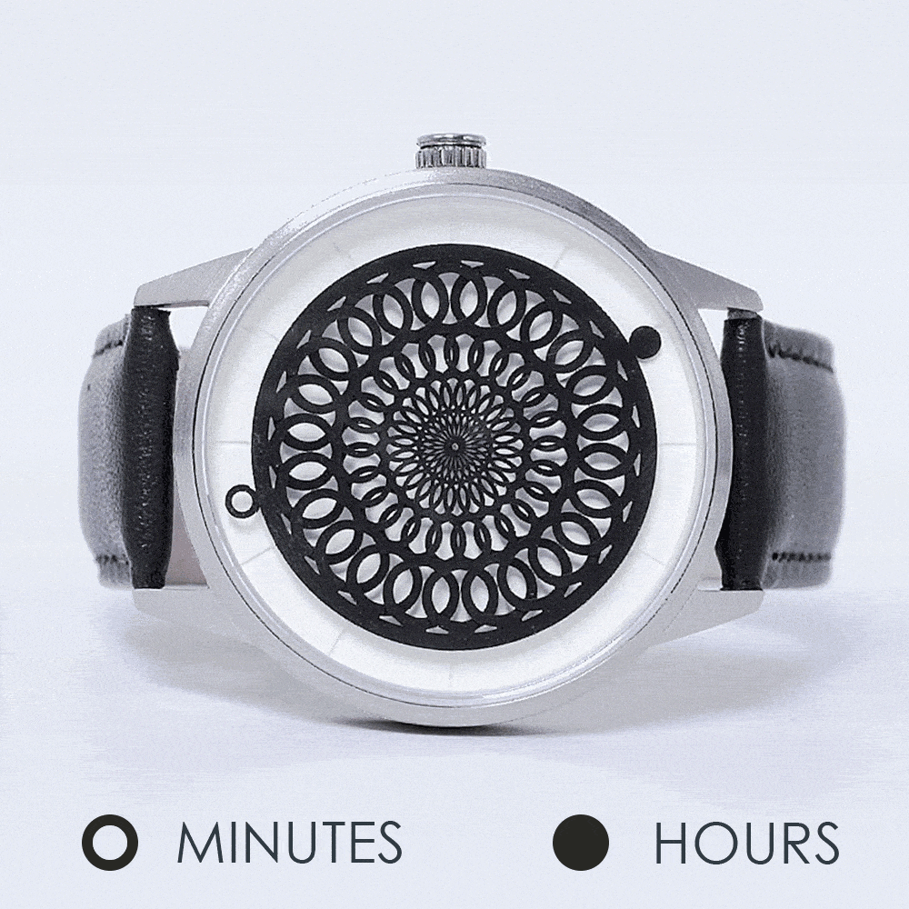 Mind Boggling Timepiece Converts Motion Into Alluring Patterns