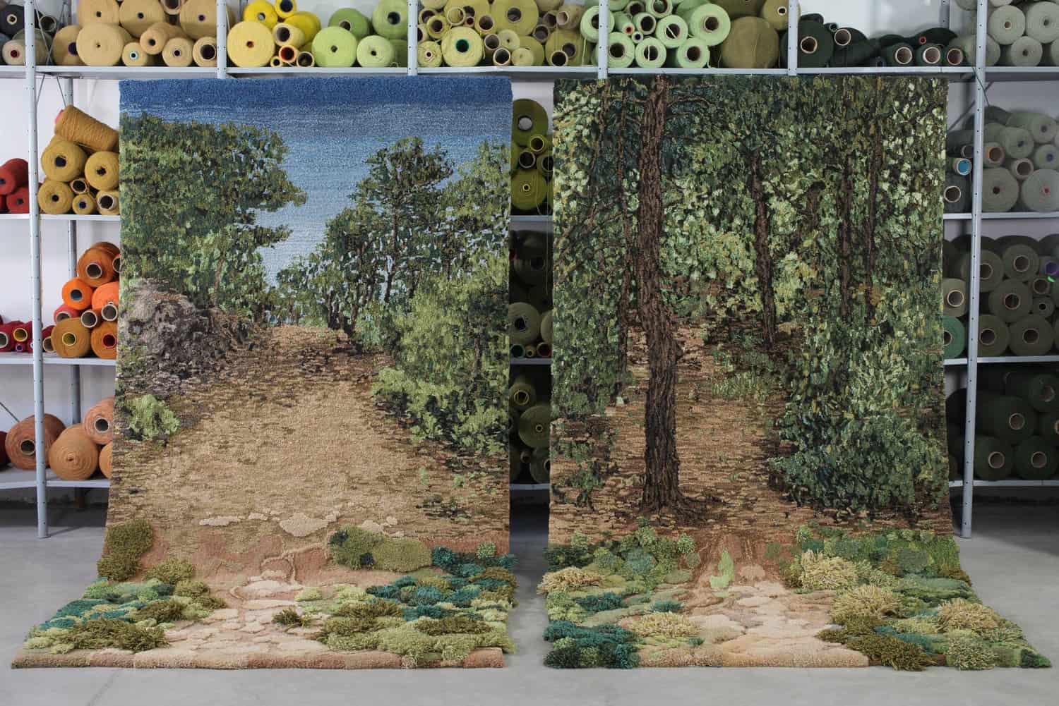 Alexandra Kehayoglou Creates Rugs Inspired by Argentina's Diverse Landscape