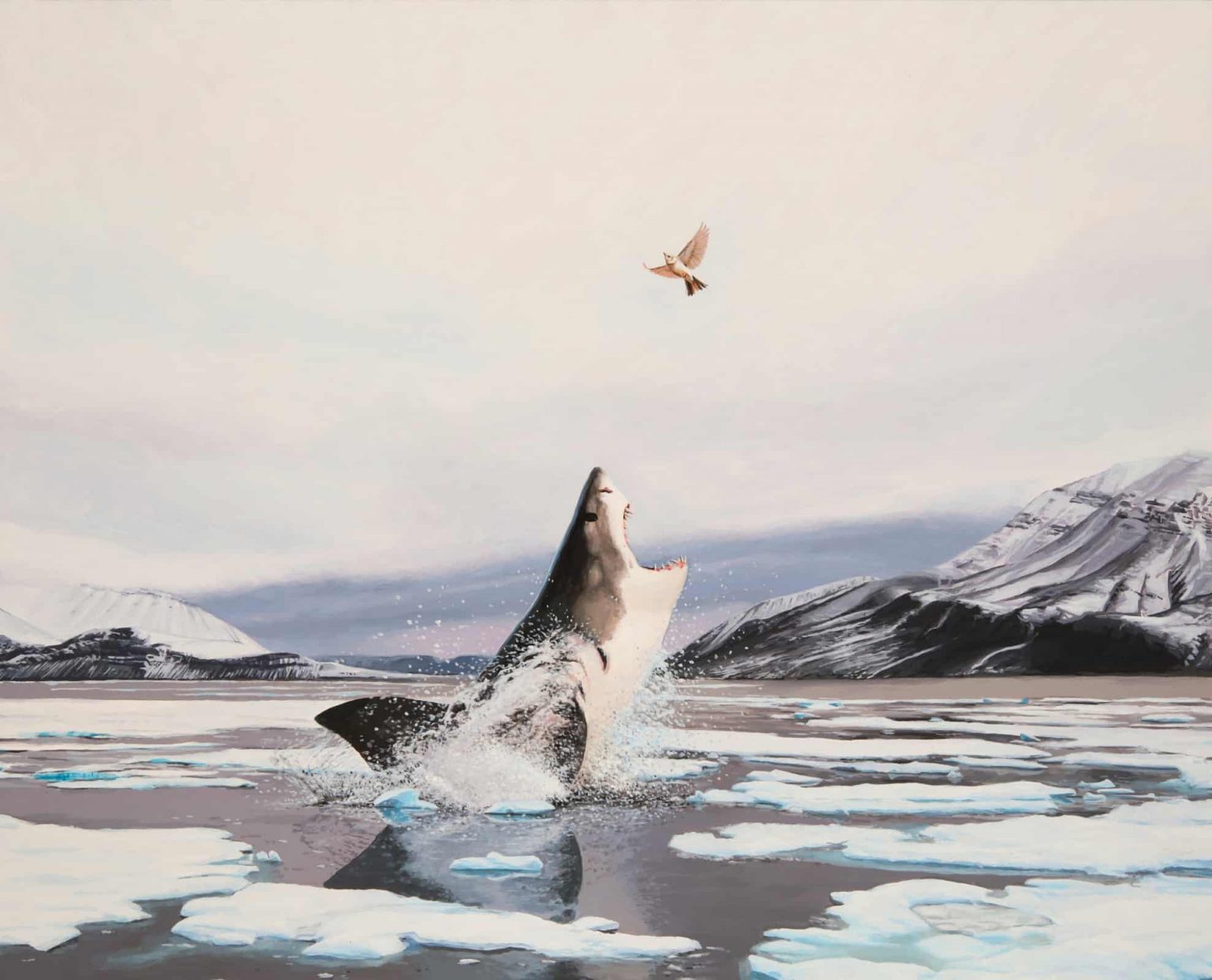 Josh Keyes' New Paintings Of Post-Apocalyptic World | FREEYORK