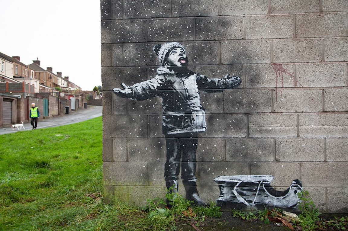 Banksy' New Mural Appeared In South Wales Town Of Port Talbot 