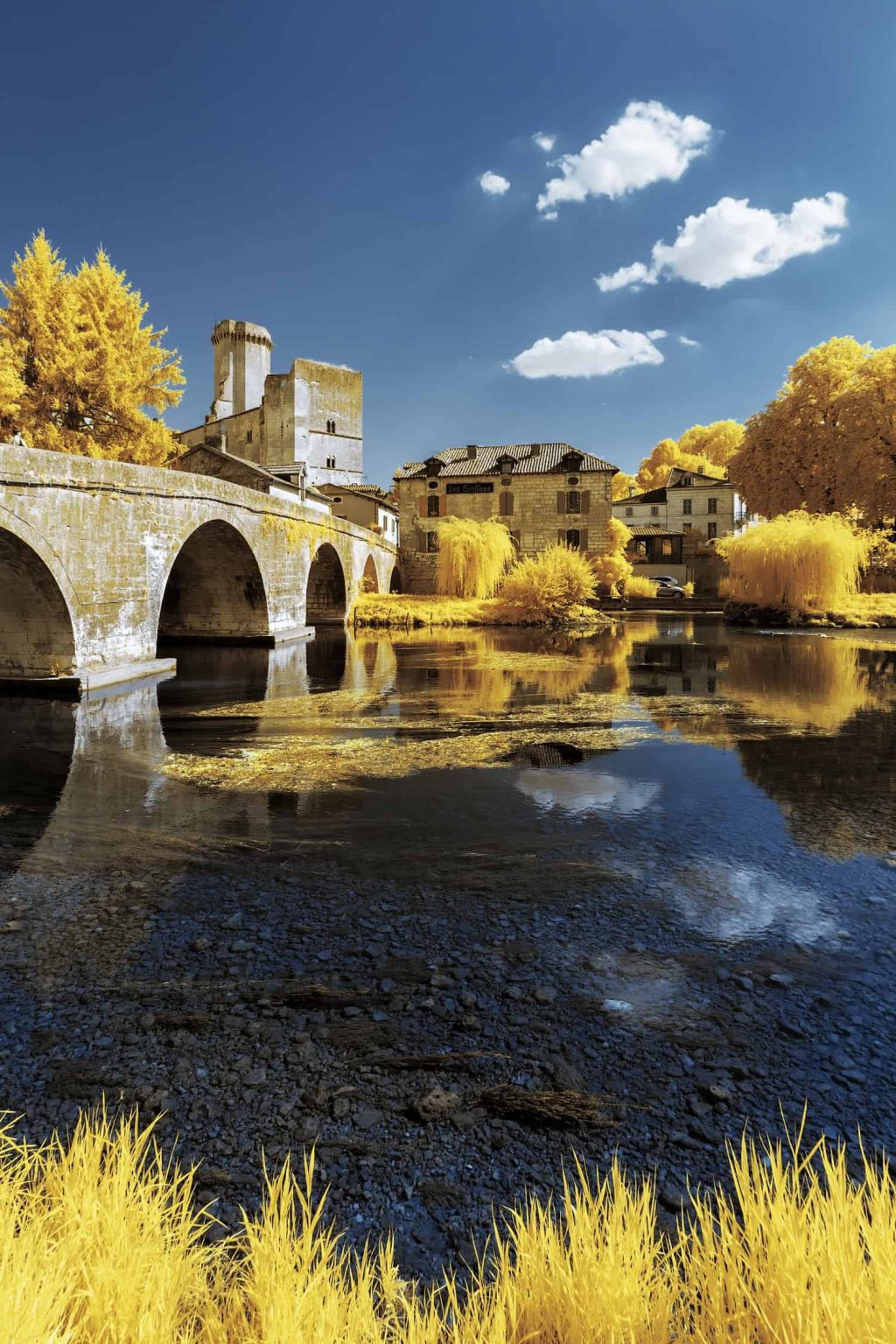 Infrared Photography By Pierre Louis Ferrer Shows French Scenery In Rich Yellow Hues Freeyork