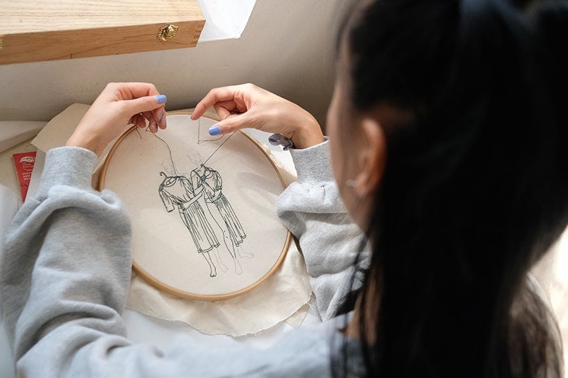 Beautiful Embroidery Portraits By Sheena Liam