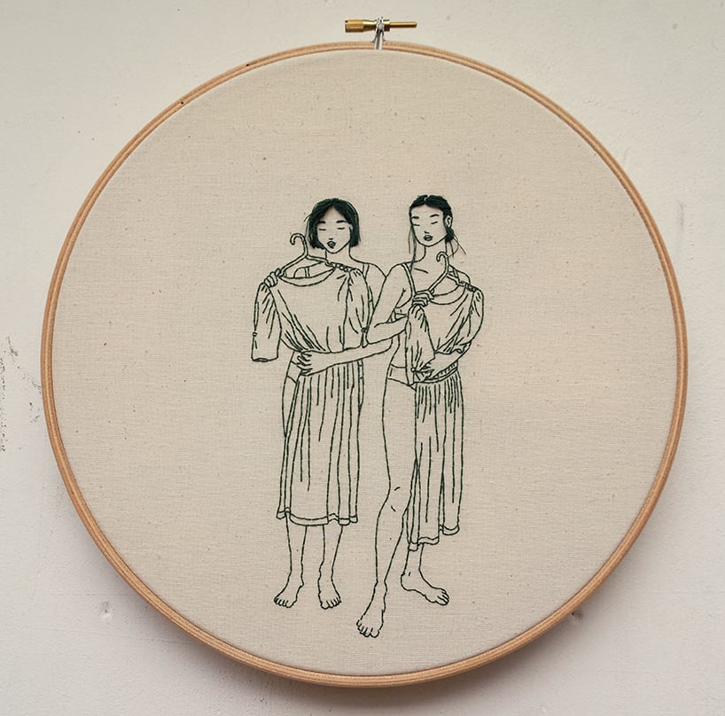 Beautiful Embroidery Portraits By Sheena Liam