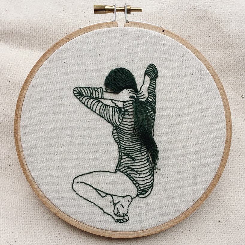 Beautiful Embroidery Portraits By Sheena Liam