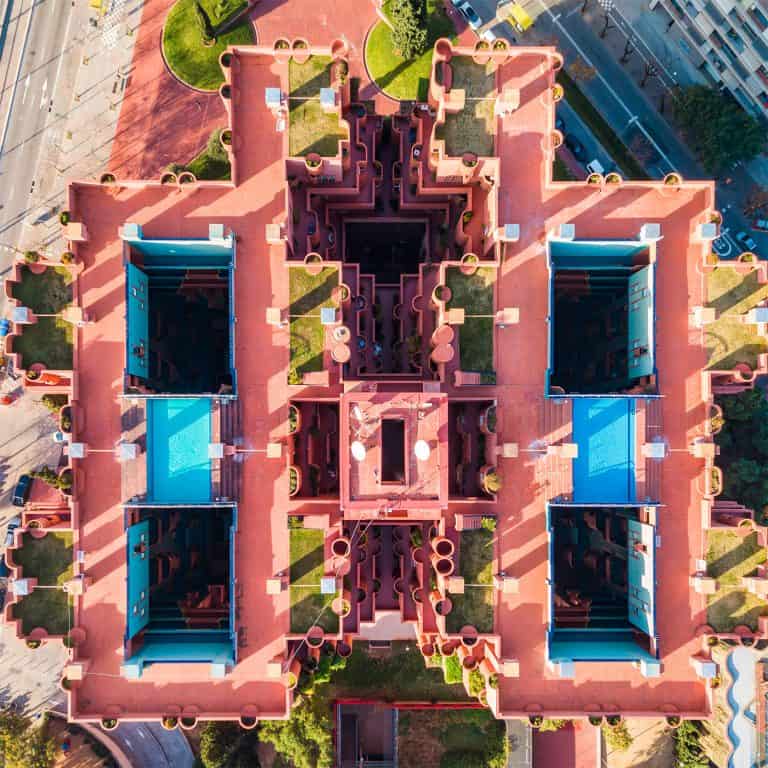 Márton Mogyorósy Captures Barcelona From Above In These Beautiful Aerial Series