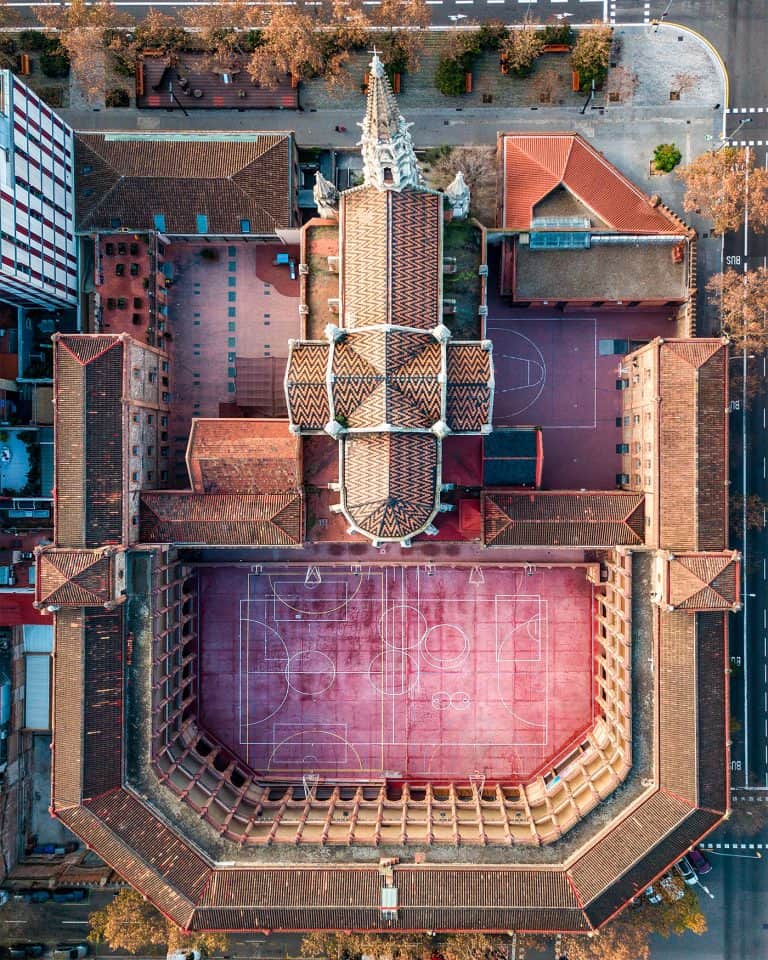Márton Mogyorósy Captures Barcelona From Above In These Beautiful Aerial Series
