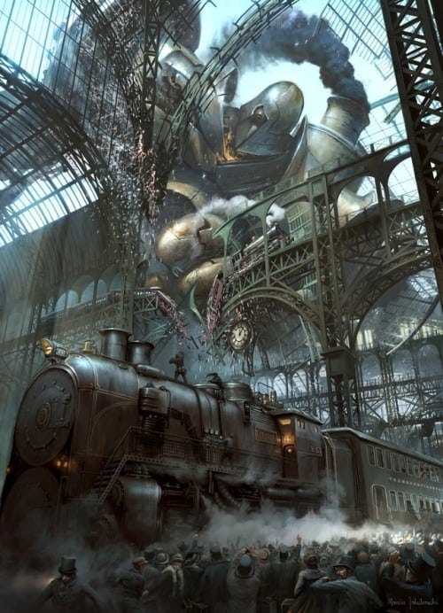 Futuristic Digital Paintings By Marcin Jakubowski