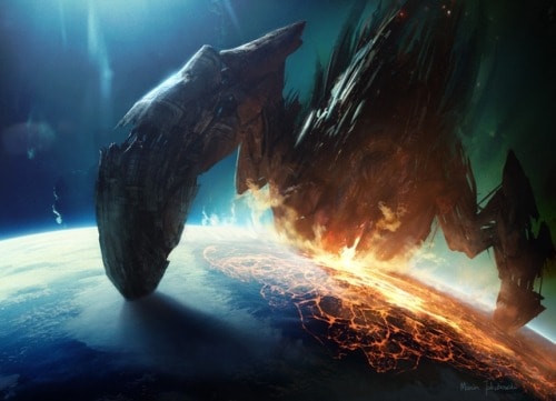 Futuristic Digital Paintings By Marcin Jakubowski