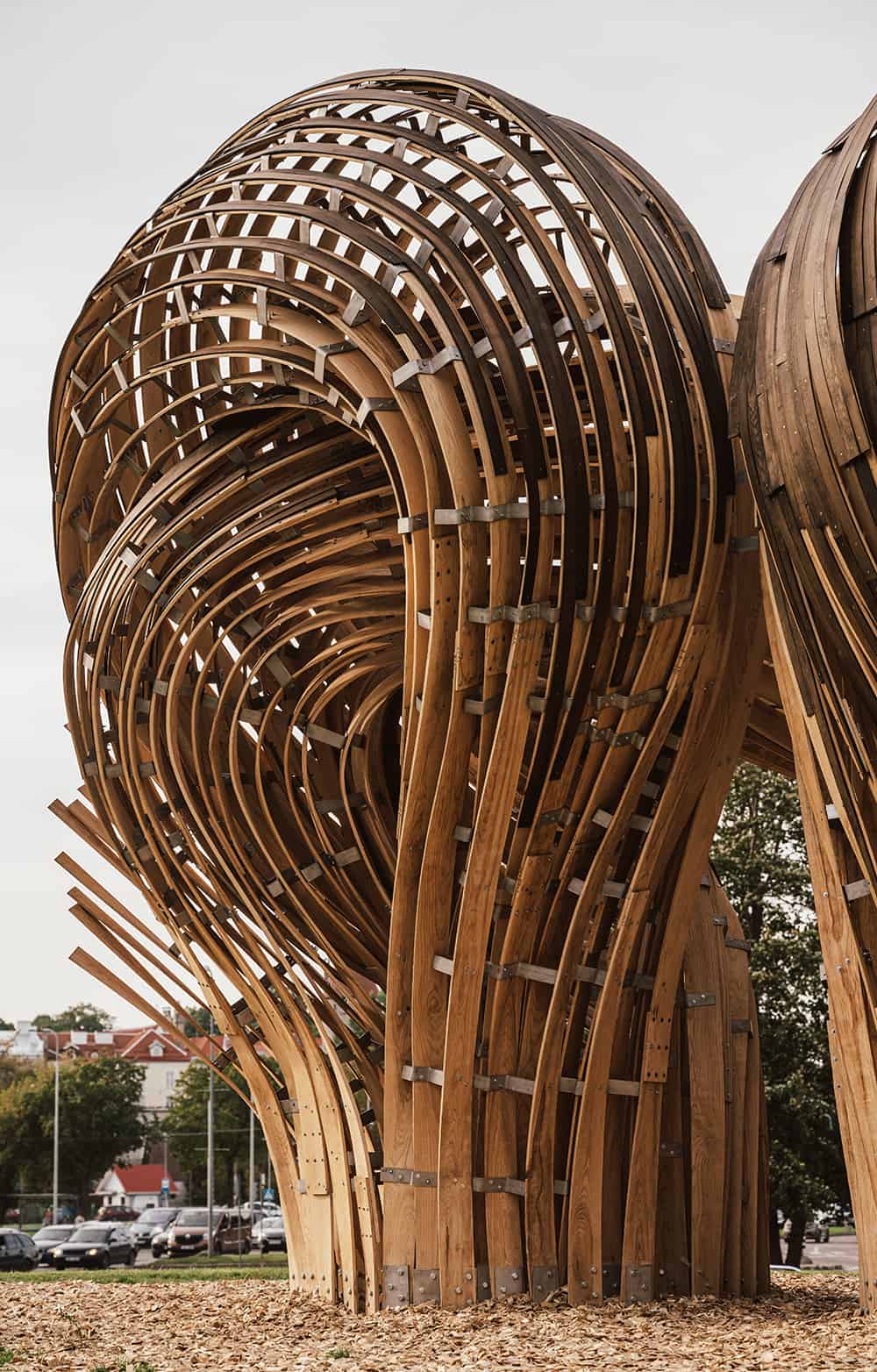 STEAMPUNK - The sculptural wood pavilion in Estonia