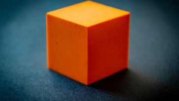 orange cube 1340185