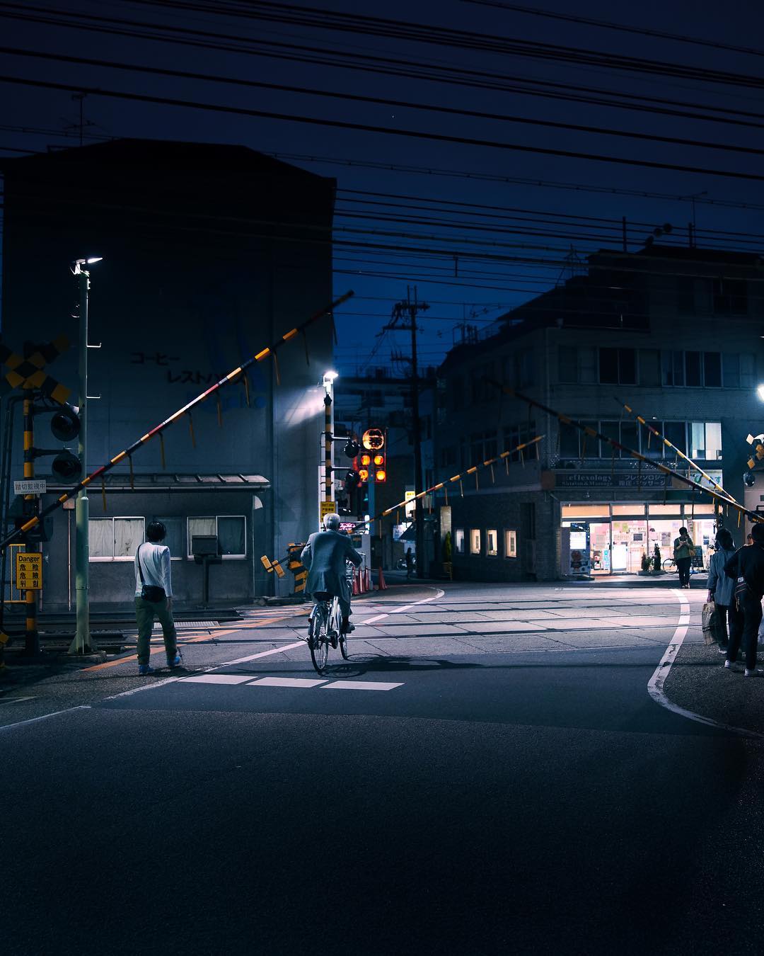 Photographer Axel Corjon takes photos of large metropolitan cities at night