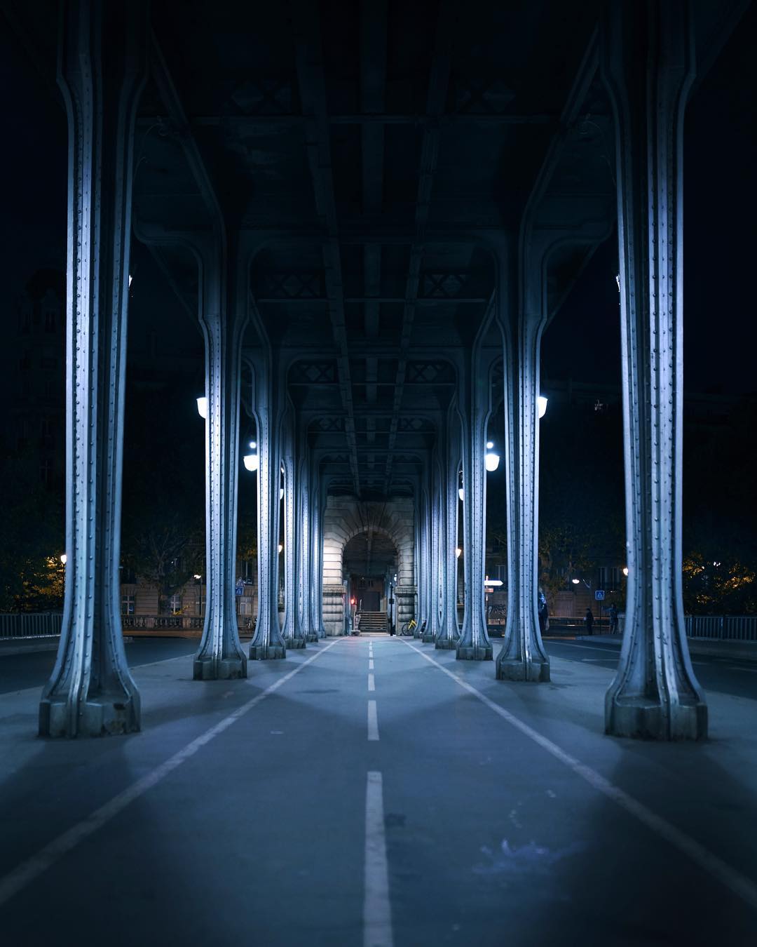Photographer Axel Corjon takes photos of large metropolitan cities at night