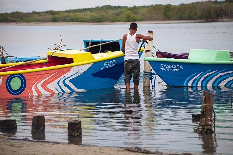 Fifty Two Rusty Fishing Boats Painted By Boa Mistura To Help Conserve Marine Biodiversity