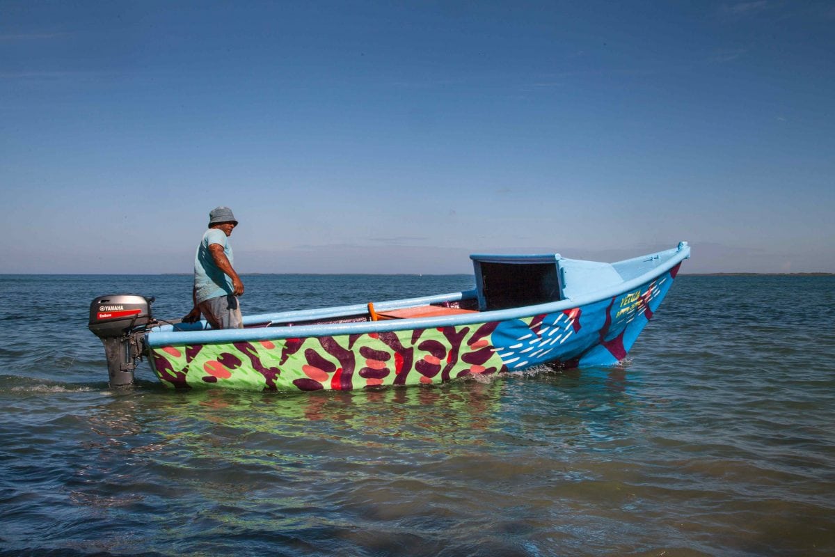 Fifty Two Rusty Fishing Boats Painted By Boa Mistura To Help Conserve Marine Biodiversity