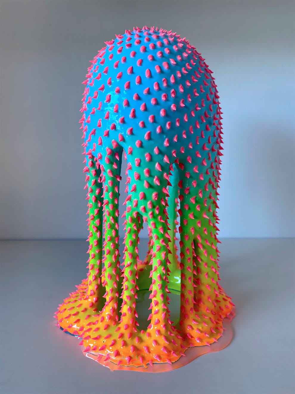 Colorful Art of Neon Drips, Blobs and Squishes by Dan Lam