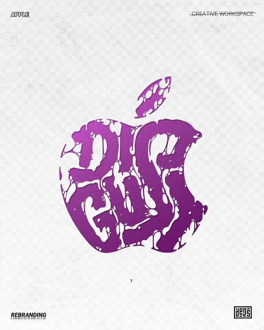 A French artist redesigns famous logos to make them look fun