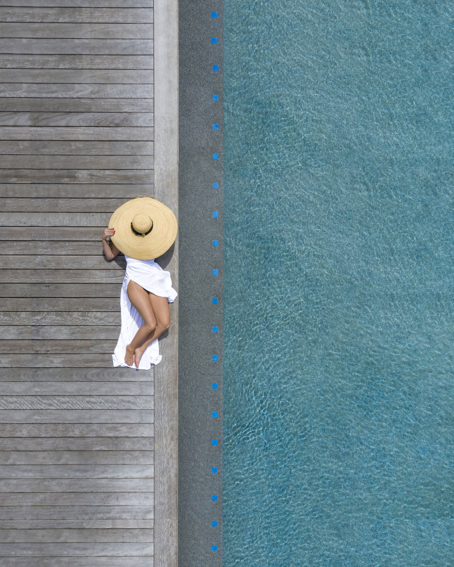 Swimming pools from a bird's eye view by Brad Walls