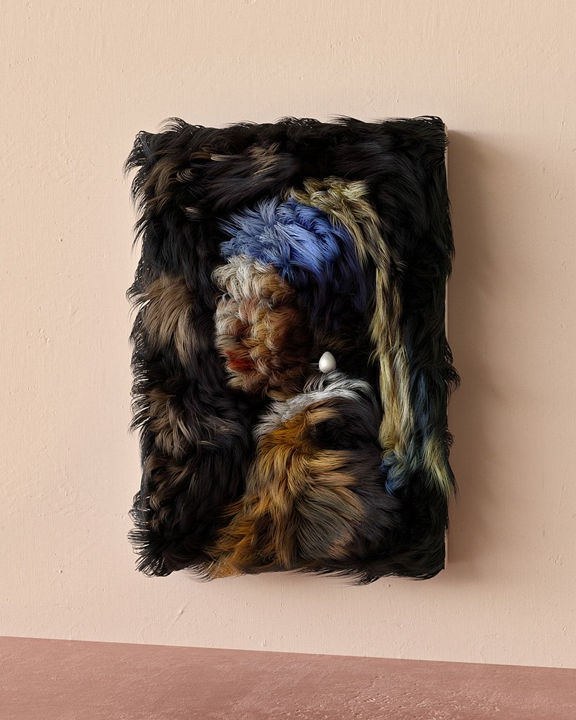 Artist Murat Yıldırım makeover famous paintings into furry artworks