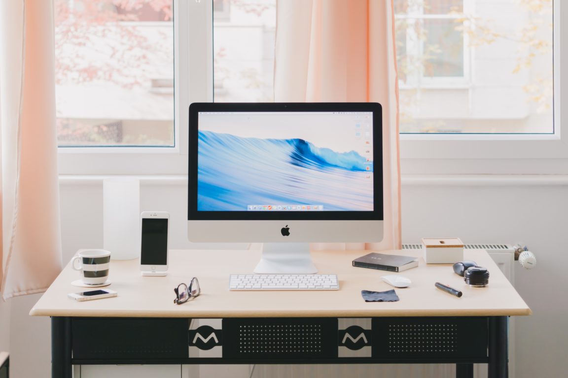 turned silver imac