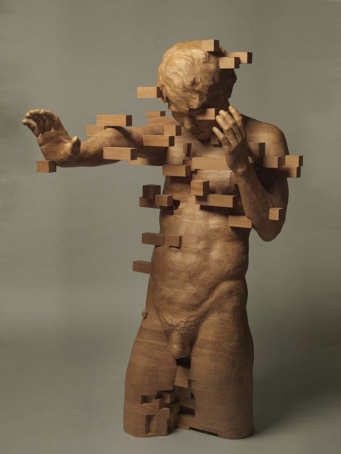5f17e4cfd1ca2 wood pixel sculptures hsu tung han taiwan 4 598bfce3ded50 700