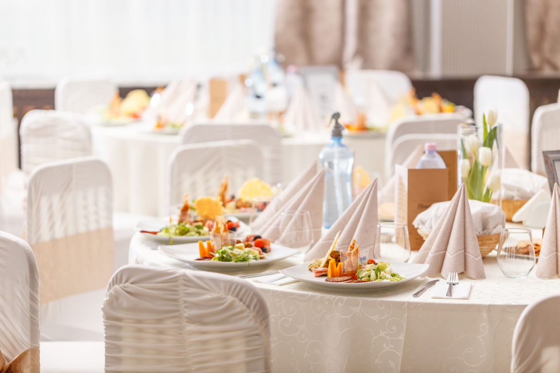 luxury food on wedding table PX3DWW5