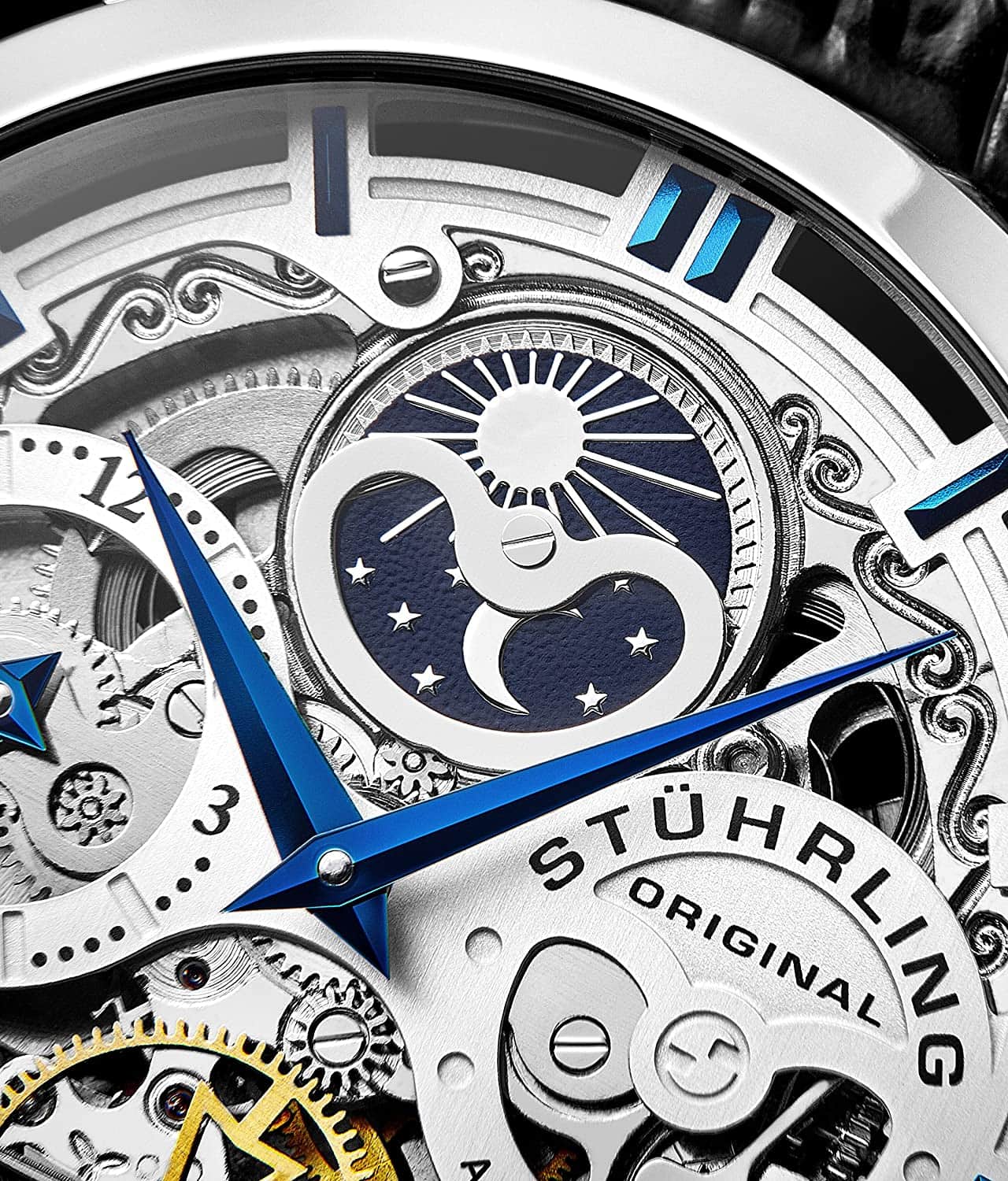 10 of the Best Men’s Watches Under $300 Stuhrling Original Skeleton Watch 2