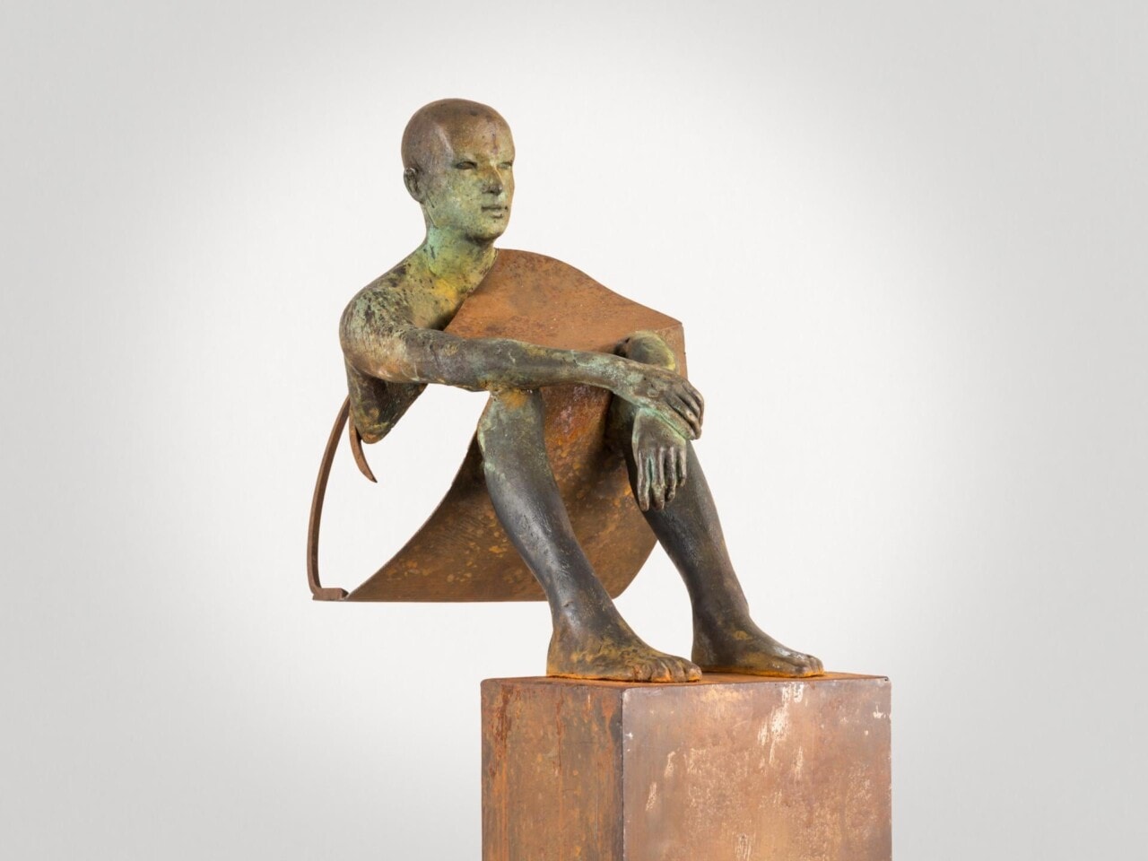 The artist Jesús Curiá shows the complexity of humanity in his works