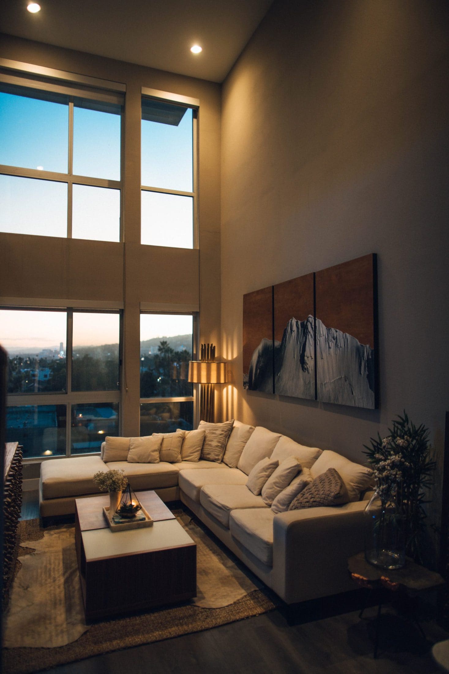 How to design your living room aesthetically gray padded chaise couch beside window